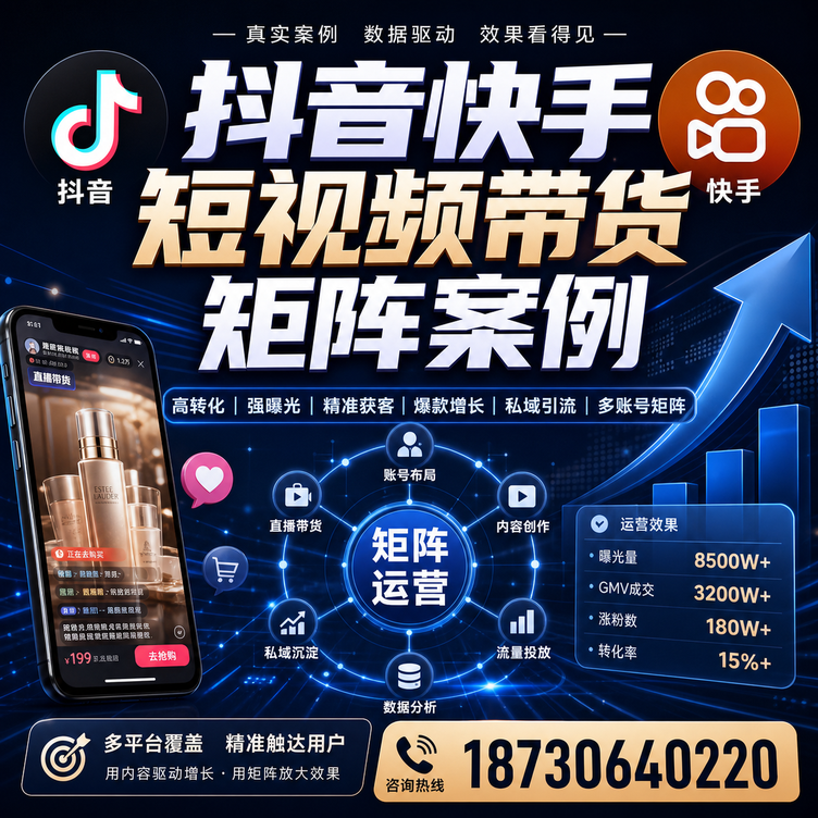 芜湖短视频带货团队多平台矩阵自动分发案例