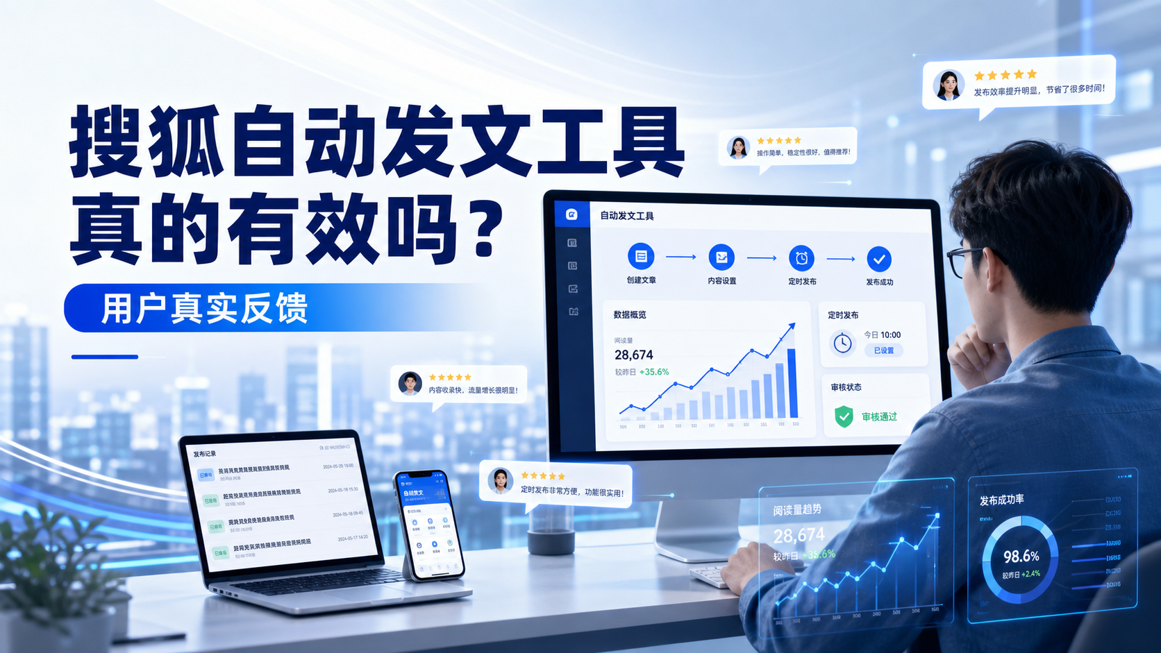 搜狐自动发文工具真的有效吗？芜湖用户的真实反馈